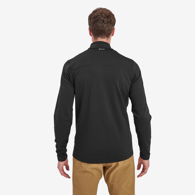 Black Montane Protium Men's Fleece Jackets | EIM9232QF