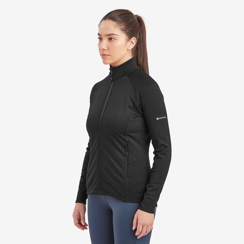 Black Montane Protium Women's Fleece Jackets | PRC9253ZZ