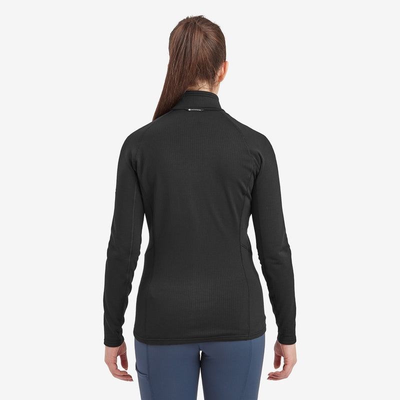 Black Montane Protium Women's Fleece Jackets | PRC9253ZZ