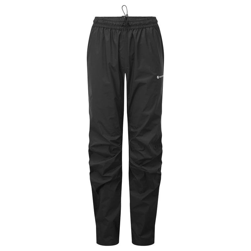 Black Montane Spirit Lite Waterproof Women\'s Trousers | DZK5170NR