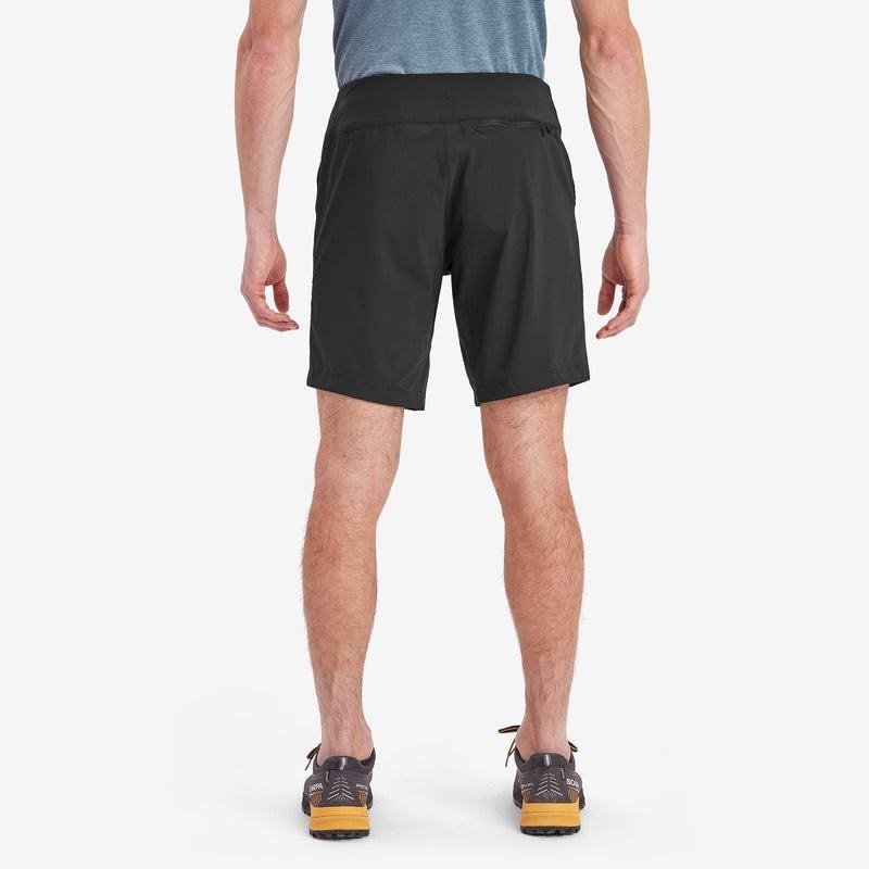 Black Montane Tenacity Lite Men's Shorts | IWB7543IN