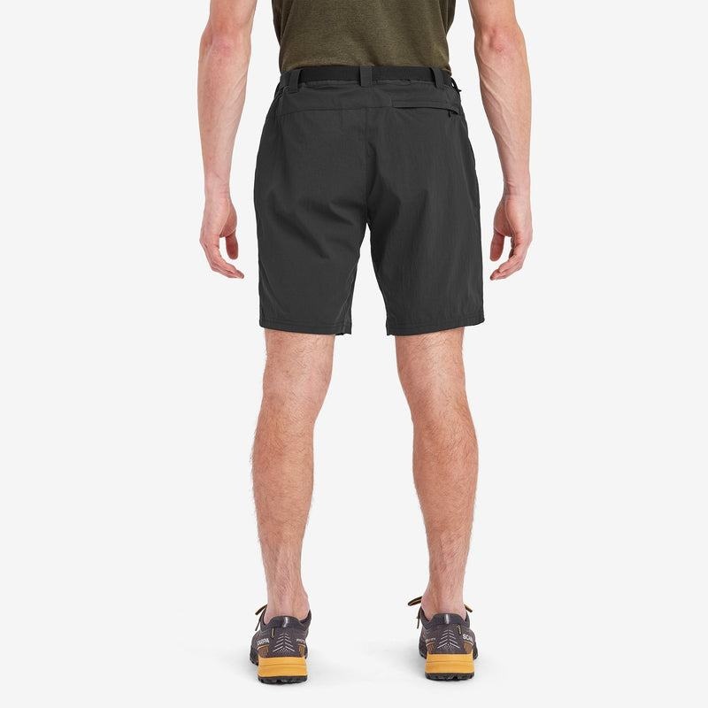 Black Montane Terra Lite Men's Shorts | RND6657WJ