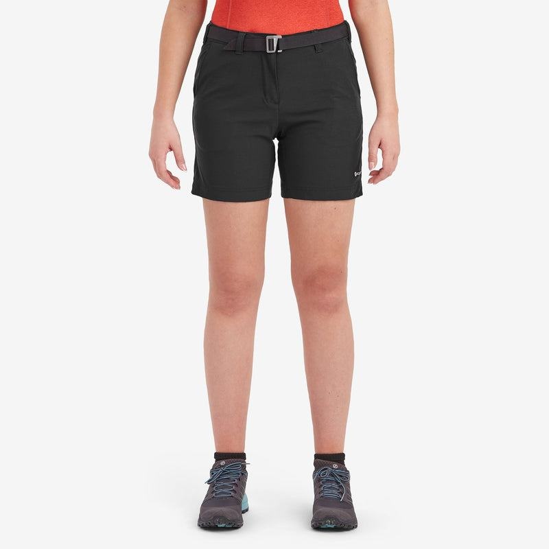 Black Montane Terra Stretch Lite Women's Shorts | IOL665KI