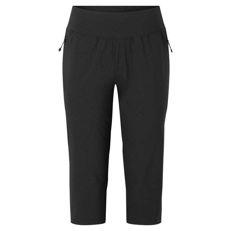 Black Montane Tucana Lite Stretch Capri 3/4 Women\'s Leggings | FAX5516PS