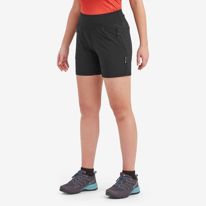 Black Montane Tucana Lite Women's Shorts | MEO6325TB