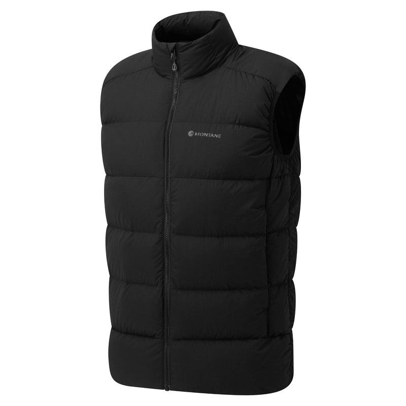 Black Montane Tundra Down Men's Vest | IHB6954IJ