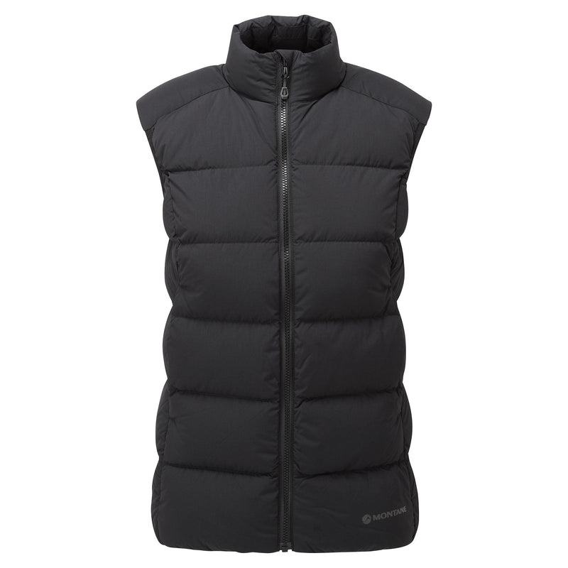 Black Montane Tundra Down Women\'s Vest | ESV2066EX