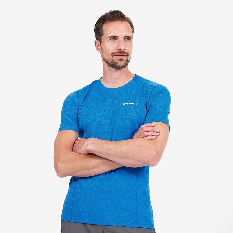 Blue Montane Dart Men's T Shirts | NOA7396BB