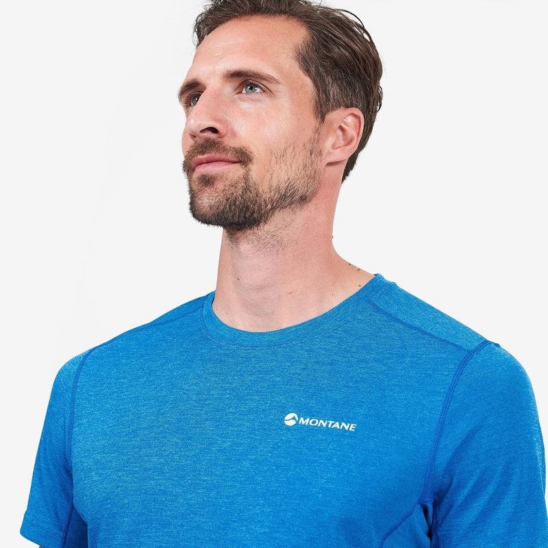 Blue Montane Dart Men's T Shirts | NOA7396BB