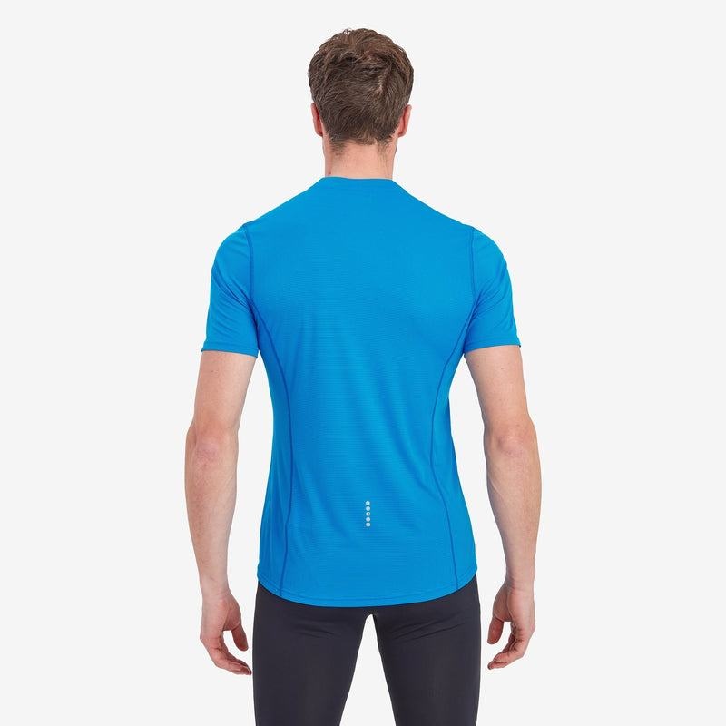 Blue Montane Dart Nano Zip Men's T Shirts | EDO3023QV