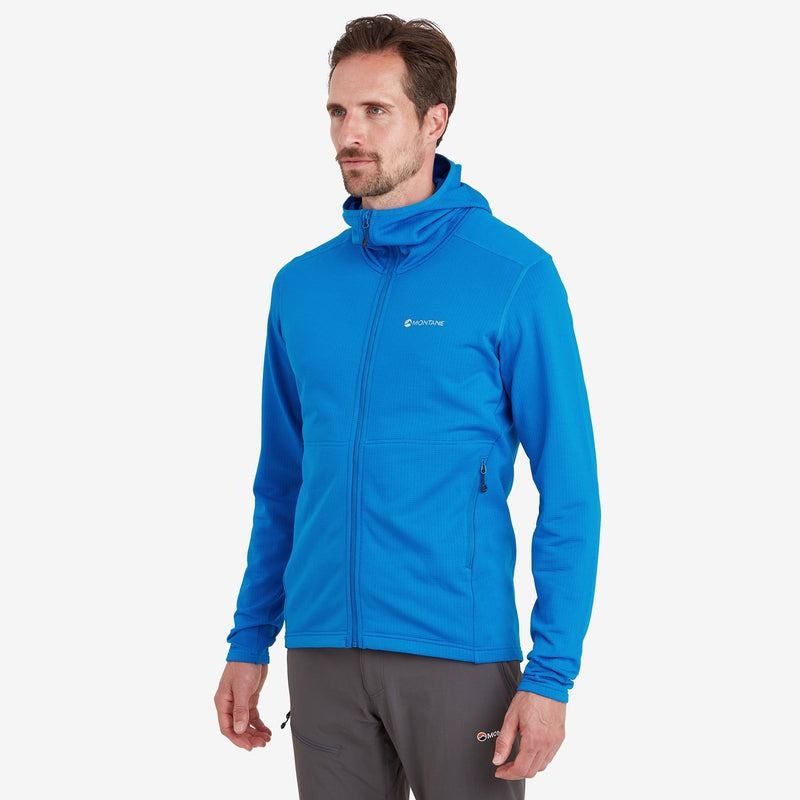 Blue Montane Protium Hooded Men's Fleece Jackets | VRE812QC