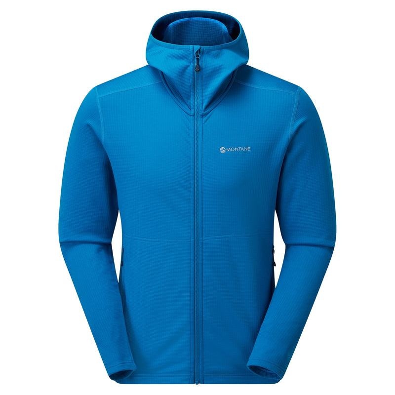 Blue Montane Protium Hooded Men\'s Fleece Jackets | VRE812QC