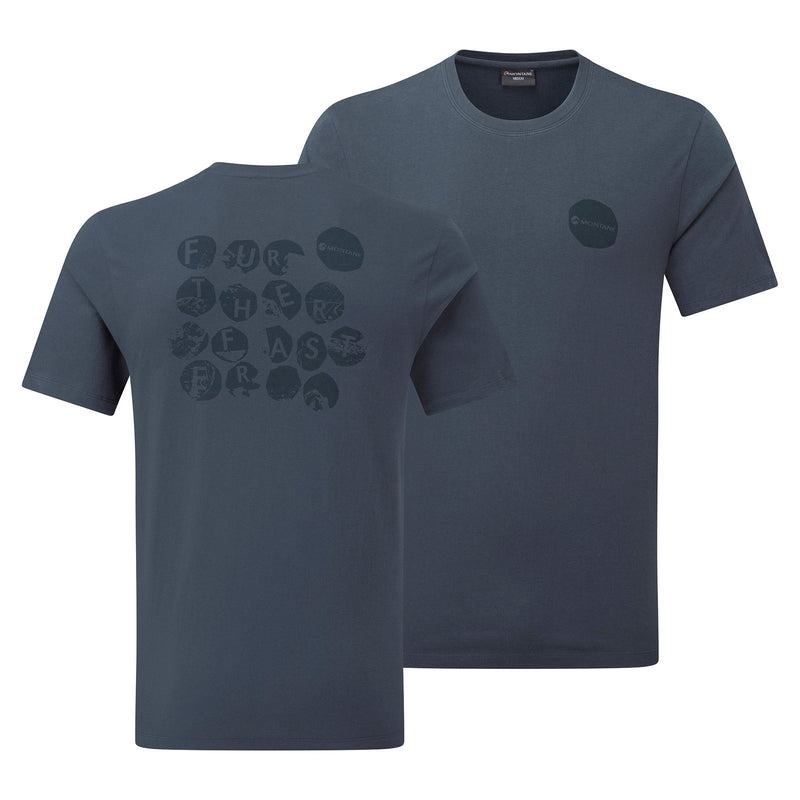 Blue Montane Transpose Men's T Shirts | XSE4055OZ