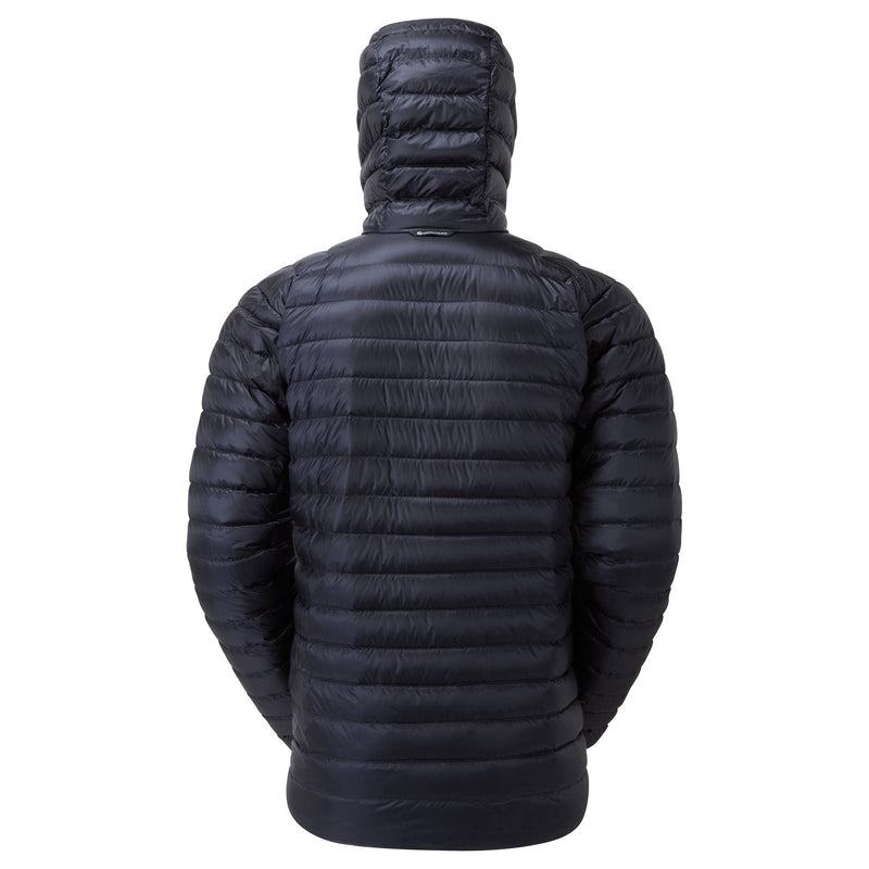 Dark Blue Montane Anti-Freeze Hooded Men's Down Jackets | RSY7746EL