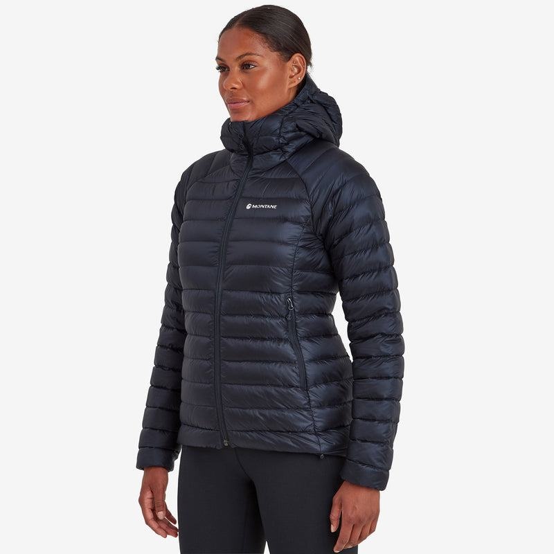 Dark Blue Montane Anti-Freeze Hooded Women's Down Jackets | YPP937IK