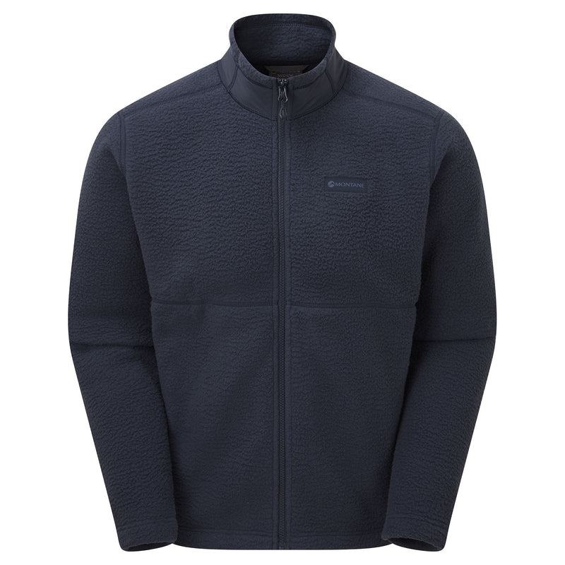 Dark Blue Montane Chonos Men\'s Fleece Jackets | OQL3371CN