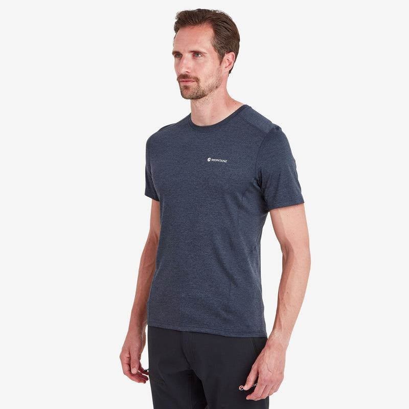 Dark Blue Montane Dart Men's T Shirts | LYU327TP