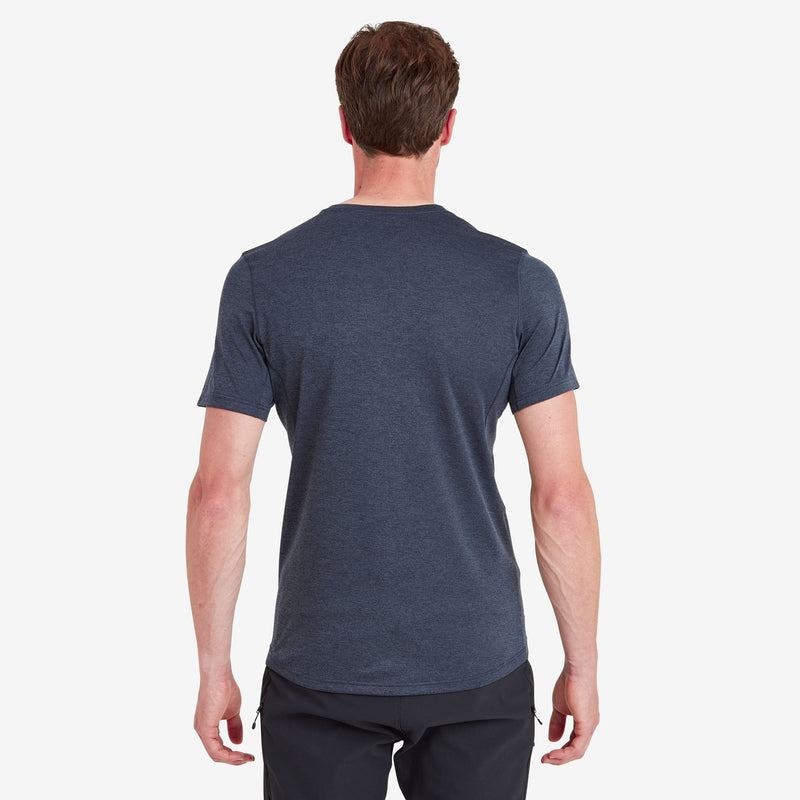 Dark Blue Montane Dart Men's T Shirts | LYU327TP