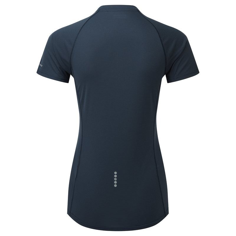 Dark Blue Montane Dart Nano Zip Women's T Shirts | JWG8765PA