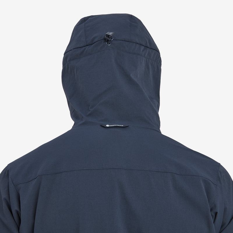 Dark Blue Montane Dyno LT Men's Softshell Jackets | SAD1538AT