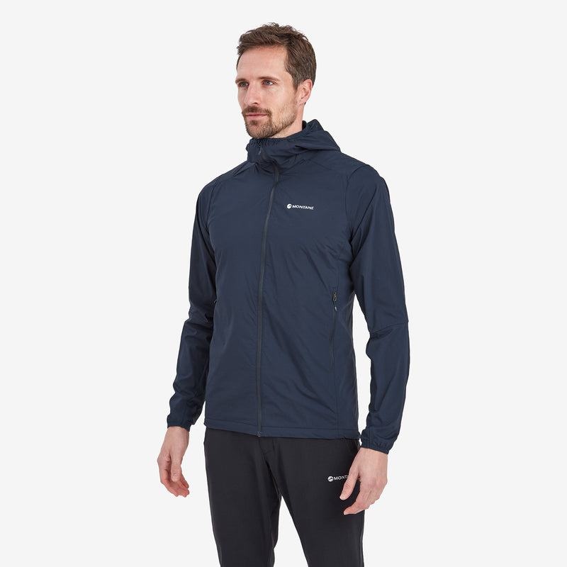 Dark Blue Montane Fireball Nano Hooded Men's Jackets | IMQ450GL