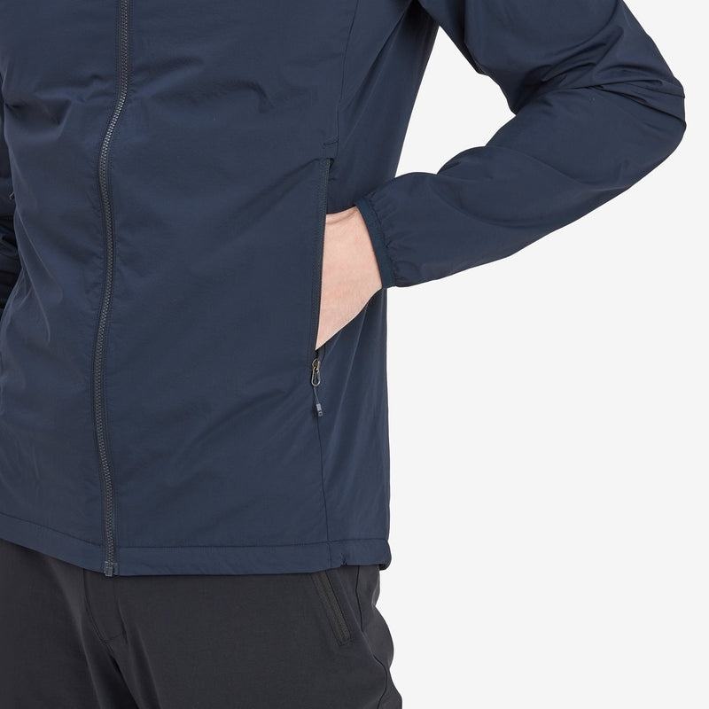 Dark Blue Montane Fireball Nano Hooded Men's Jackets | IMQ450GL