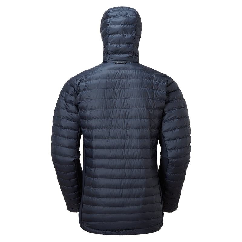 Dark Blue Montane Icarus Lite Hooded Men's Jackets | QLM5632UB