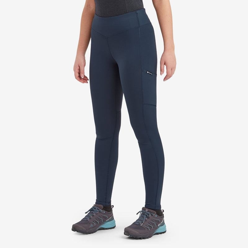 Dark Blue Montane Ineo Lite Women's Leggings | RUL7579DP