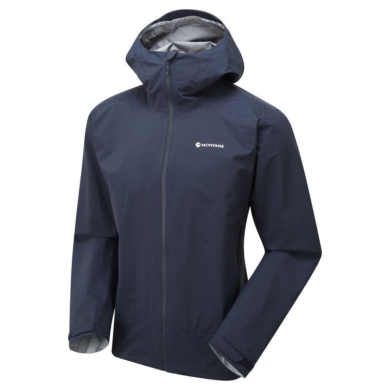 Dark Blue Montane Phase Lite Men's Waterproof Jackets | WZE2673FJ