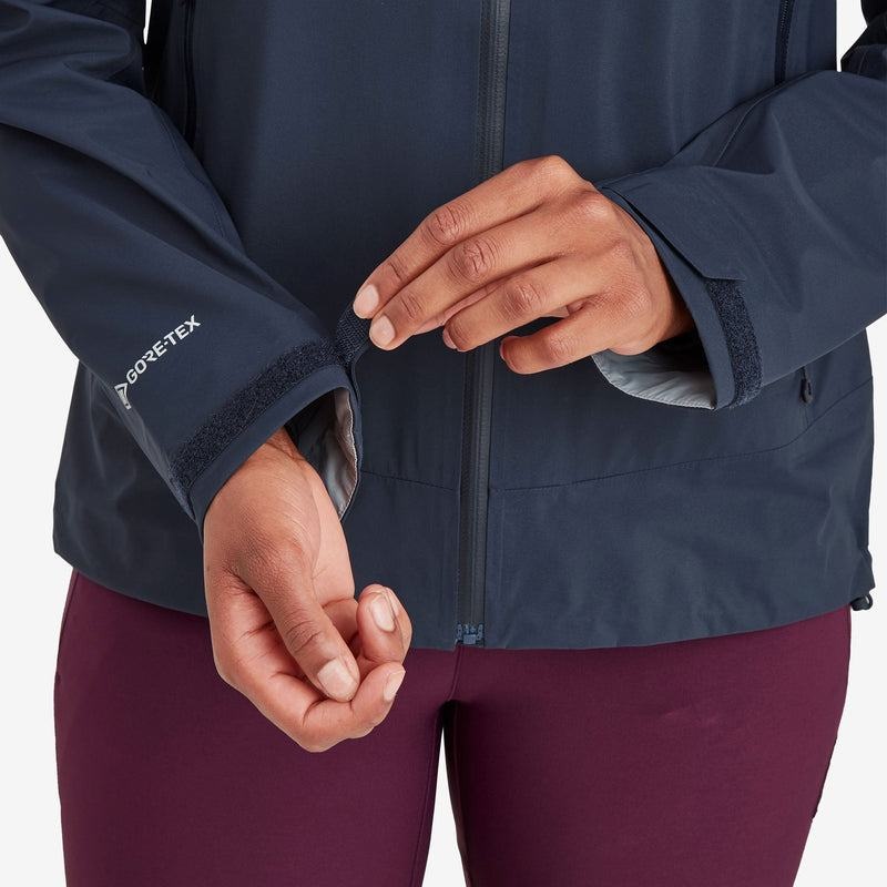 Dark Blue Montane Phase Lite Women's Waterproof Jackets | BUT3124GQ