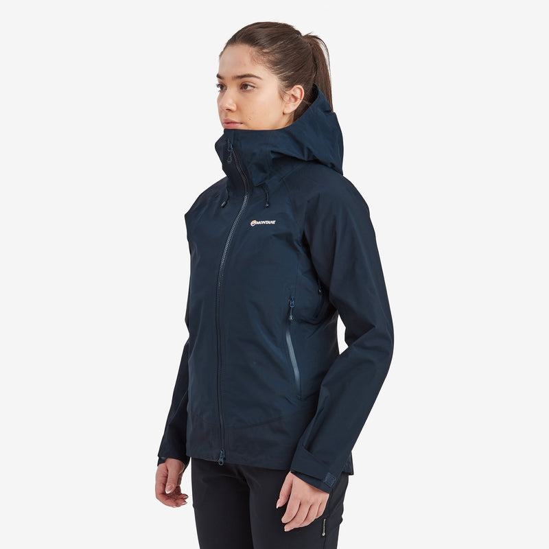 Dark Blue Montane Phase XPD Women's Waterproof Jackets | LZF240KL