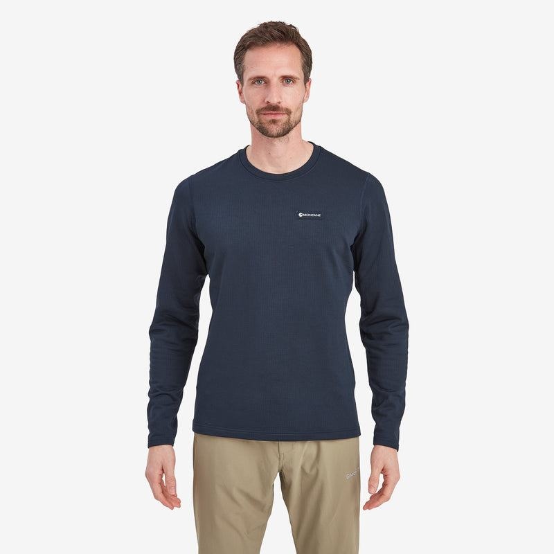 Dark Blue Montane Protium Men's Sweaters | MAZ7561TF