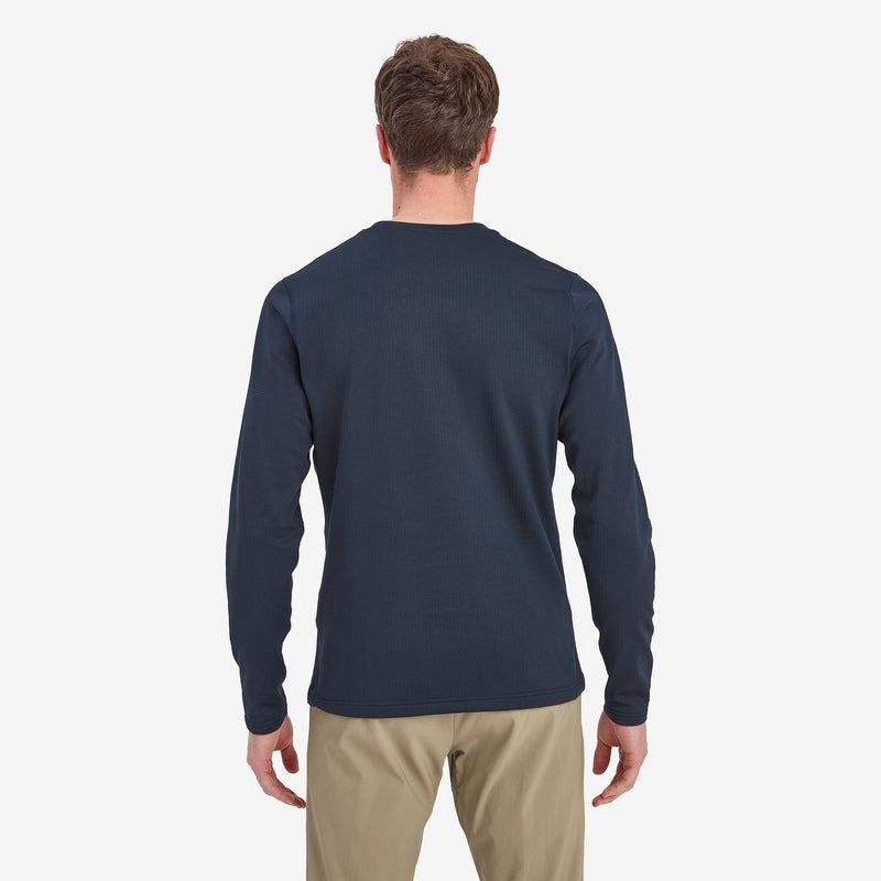 Dark Blue Montane Protium Men's Sweaters | MAZ7561TF