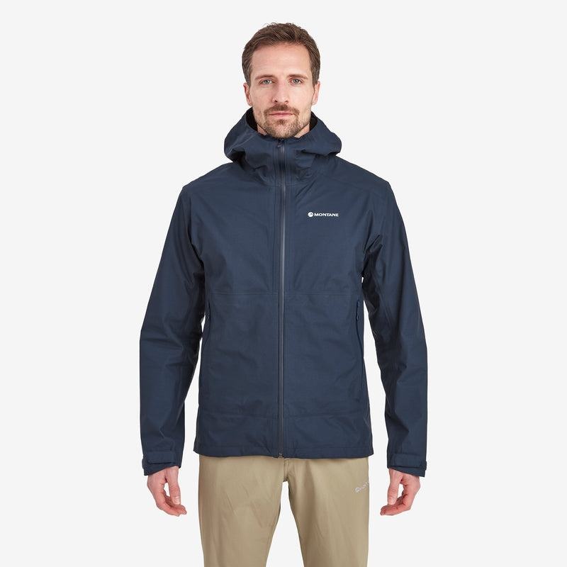 Dark Blue Montane Spirit Lite Men's Waterproof Jackets | EIJ9033LK