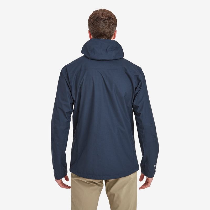 Dark Blue Montane Spirit Lite Men's Waterproof Jackets | EIJ9033LK