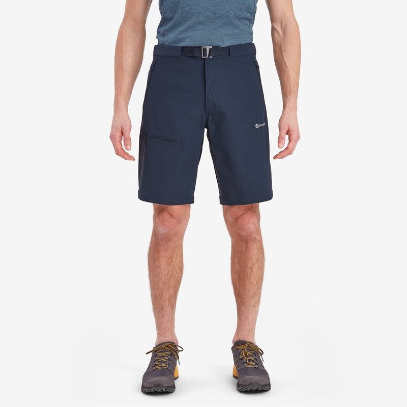 Dark Blue Montane Tenacity Men's Shorts | CAJ9441AA