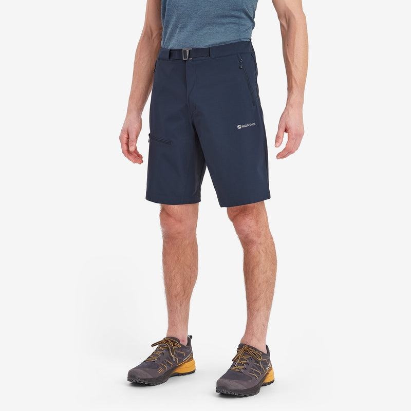 Dark Blue Montane Tenacity Men's Shorts | CAJ9441AA