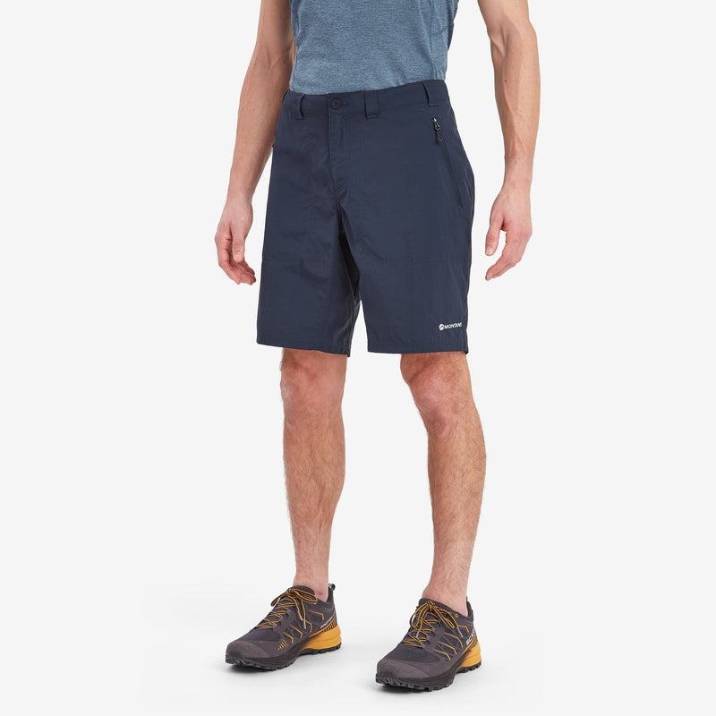 Dark Blue Montane Terra Men's Shorts | IRL89100YH