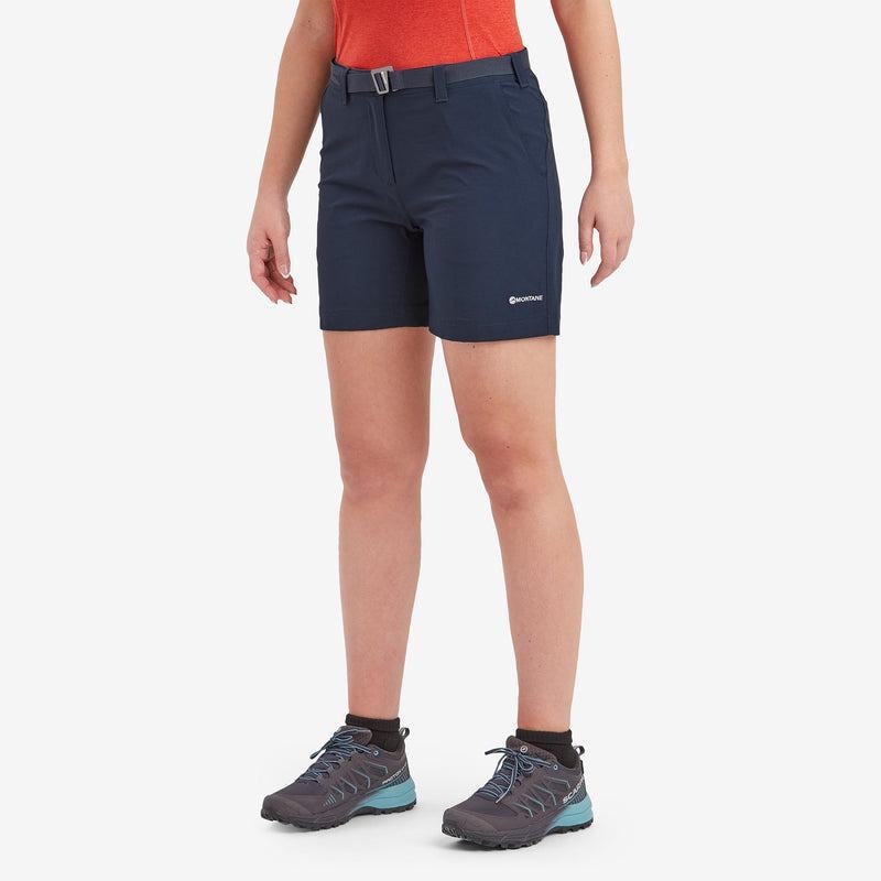 Dark Blue Montane Terra Stretch Lite Women's Shorts | RSE1714GI