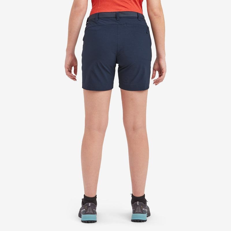 Dark Blue Montane Terra Stretch Lite Women's Shorts | RSE1714GI