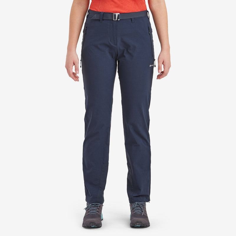 Dark Blue Montane Terra Stretch Women's Trousers | JRP1137RZ