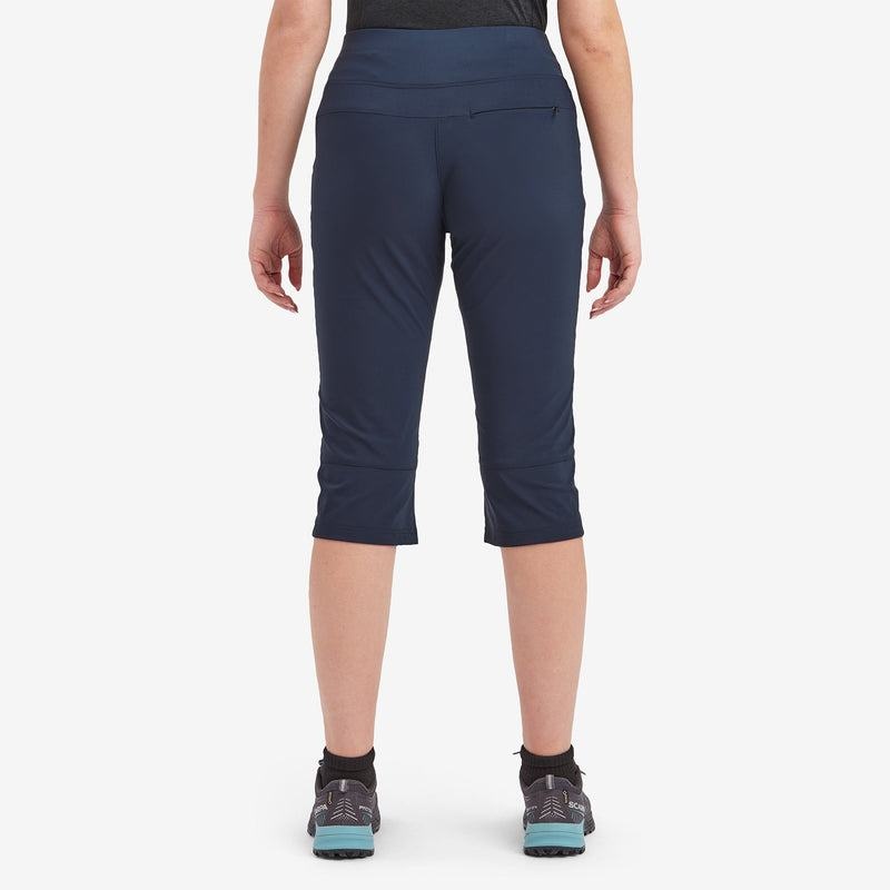 Dark Blue Montane Tucana Lite Stretch Capri 3/4 Women's Leggings | YGM366QH