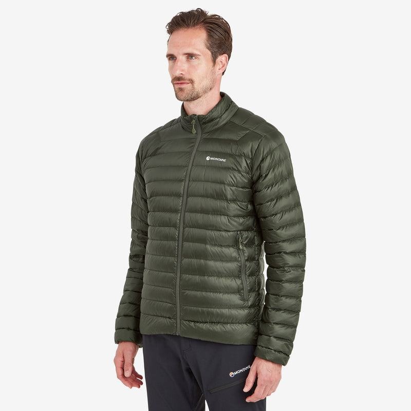 Dark Green Montane Anti-Freeze Men's Down Jackets | QHP4116KA