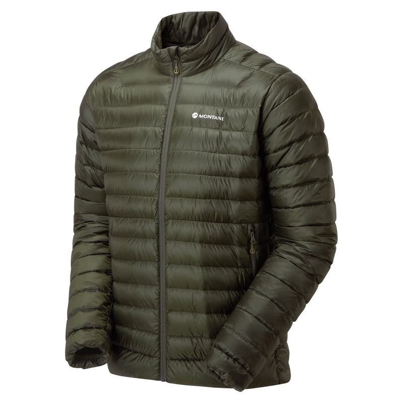 Dark Green Montane Anti-Freeze Men's Down Jackets | QHP4116KA