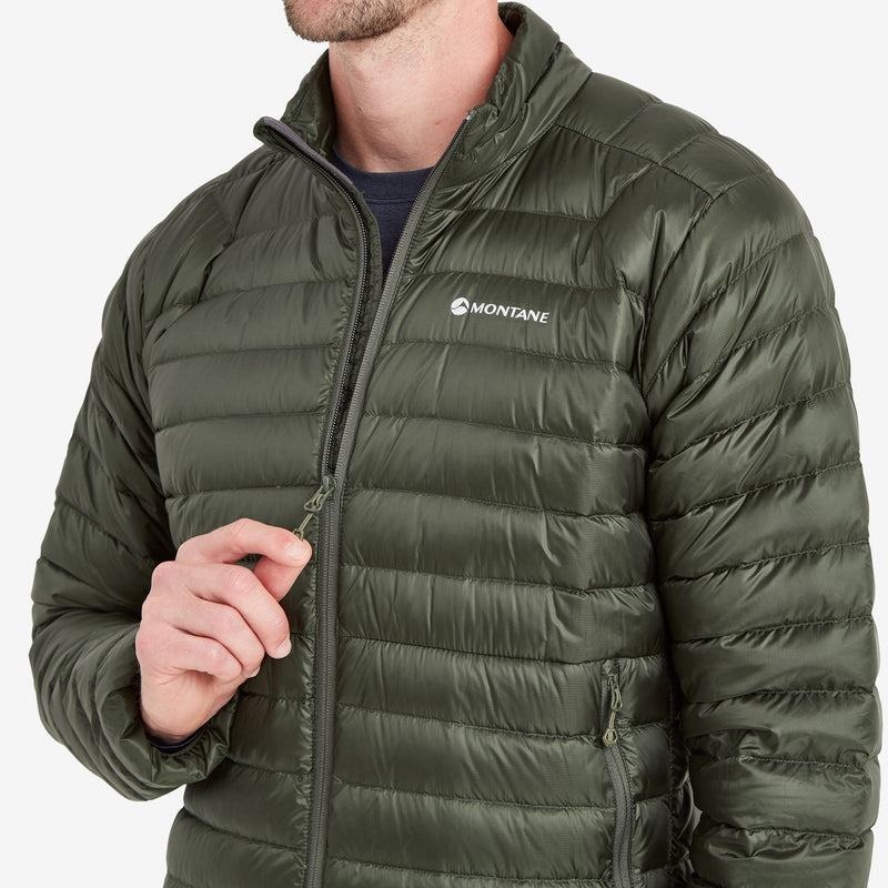 Dark Green Montane Anti-Freeze Men's Down Jackets | QHP4116KA