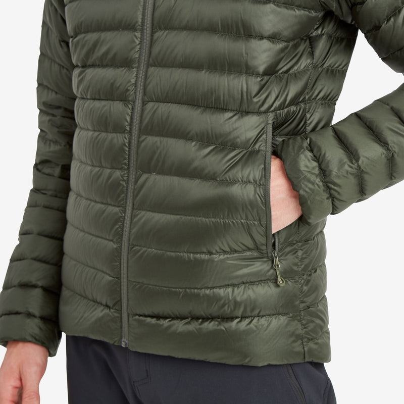 Dark Green Montane Anti-Freeze Men's Down Jackets | QHP4116KA