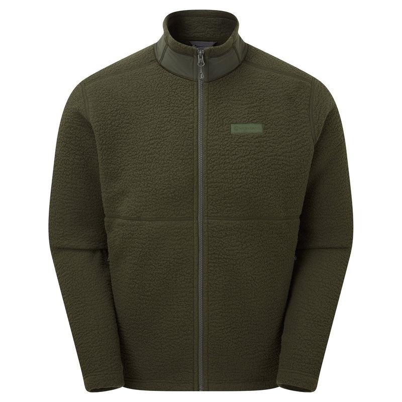 Dark Green Montane Chonos Men\'s Fleece Jackets | YNB8442JA