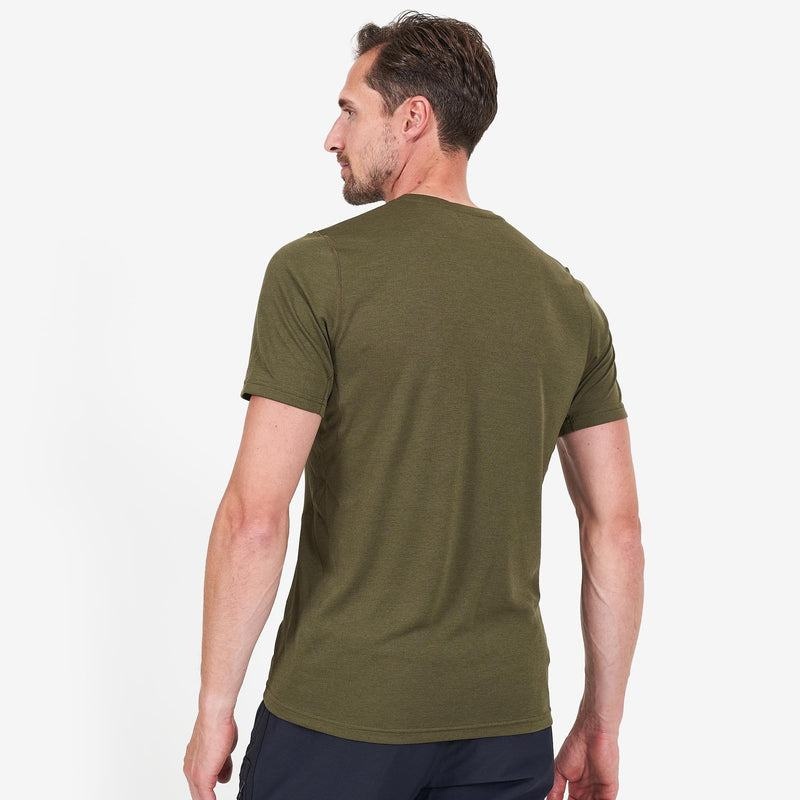 Dark Green Montane Dart Men's T Shirts | BVI7858TL