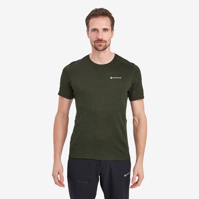 Dark Green Montane Dart Men's T Shirts | EZK7942WG