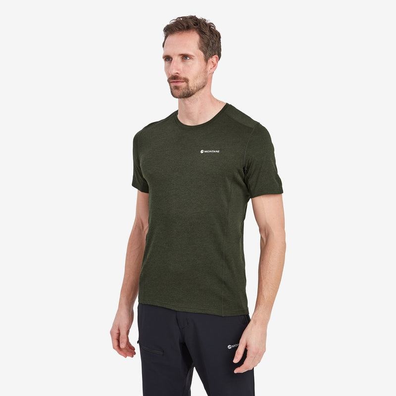 Dark Green Montane Dart Men's T Shirts | EZK7942WG